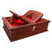Wooden Hand Carved Holy Books Stand Box with  Angoori Design Wooden Hand Carved Holy Books Stand Box with  Angoori Design